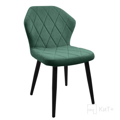 Стул Бергамо SKY, ножки черный муар, велюр Catania Izumrud